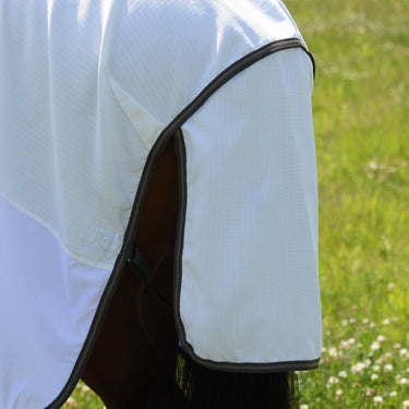 Shires Highlander Plus White Sun Shade Fly Combo Rug| Online For Equine