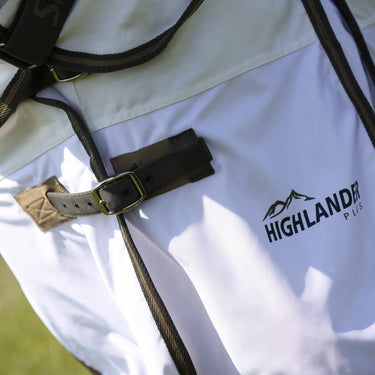 Shires Highlander Plus White Sun Shade Fly Combo Rug| Online For Equine