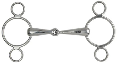 Buy Shires Hollow Mouth Two Ring Gag Bit| Online for Equine