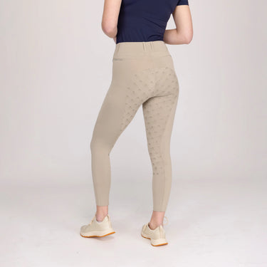 Shires Ladies Aubrion Beige Optima LX Riding Tights| Online For Equine