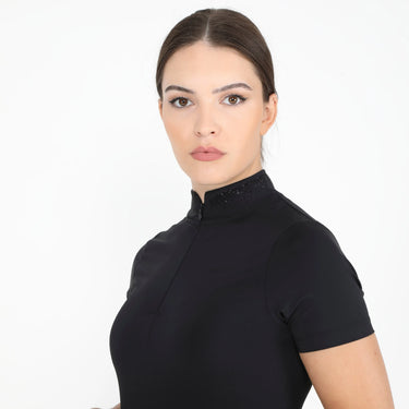 Shires Ladies Aubrion Black Optima GX Show Shirt| Online For Equine