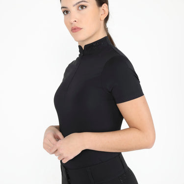 Shires Ladies Aubrion Black Optima GX Show Shirt| Online For Equine