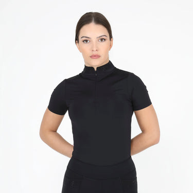 Shires Ladies Aubrion Black Optima GX Show Shirt| Online For Equine