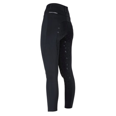 Shires Ladies Aubrion Black Optima LX Riding Tights| Online For Equine