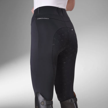 Shires Ladies Aubrion Black Optima LX Riding Tights| Online For Equine