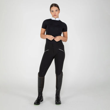 Shires Ladies Aubrion Black Optima LX Show Shirt| Online For Equine