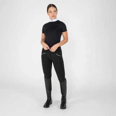 Shires Ladies Aubrion Black Optima LX Show Shirt| Online For Equine