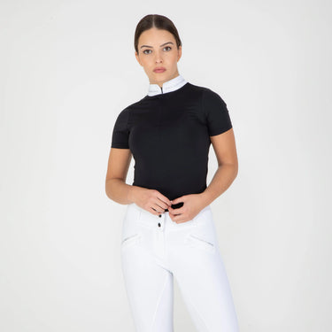 Shires Ladies Aubrion Black Optima LX Show Shirt| Online For Equine