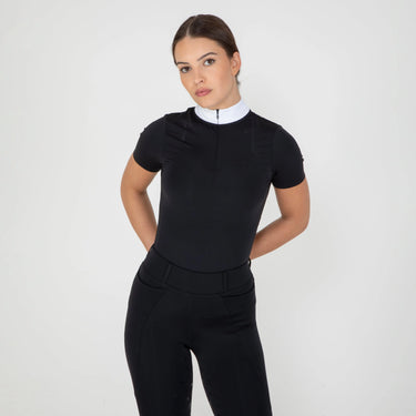 Shires Ladies Aubrion Black Optima QX Show Shirt| Online For Equine