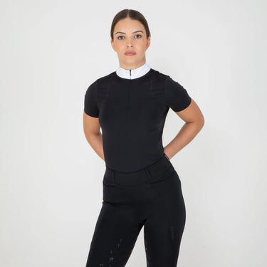 Shires Ladies Aubrion Black Optima QX Show Shirt| Online For Equine