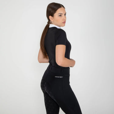Shires Ladies Aubrion Black Optima QX Show Shirt| Online For Equine