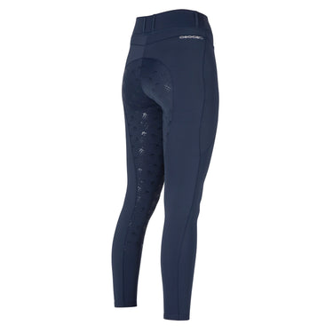 Shires Ladies Aubrion Navy Optima LX Riding Tights| Online For Equine