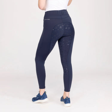 Shires Ladies Aubrion Navy Optima LX Riding Tights| Online For Equine