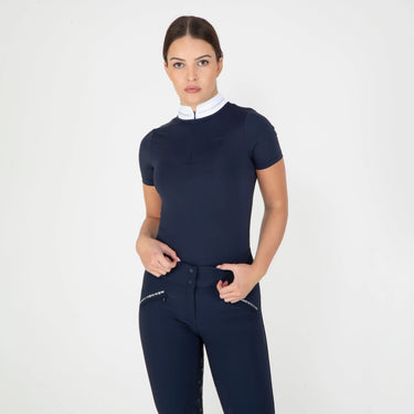Shires Ladies Aubrion Navy Optima LX Show Shirt| Online For Equine