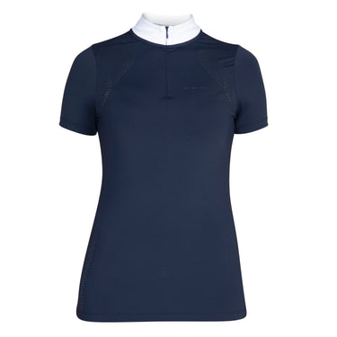 Shires Ladies Aubrion Navy Optima QX Show Shirt| Online For Equine