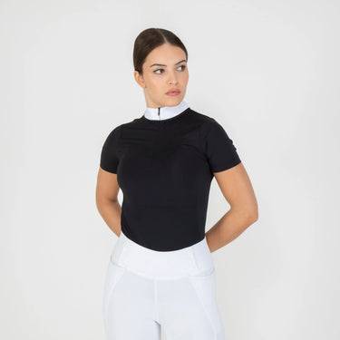 Shires Ladies Aubrion Optima Black PX Show Shirt| Online For Equine