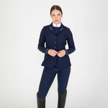 Shires Ladies Aubrion Optima LX Show Jacket Navy| Online For Equine