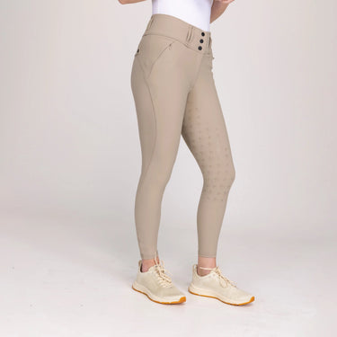 Shires Ladies Aubrion Optima MX Breeches Beige| Online For Equine