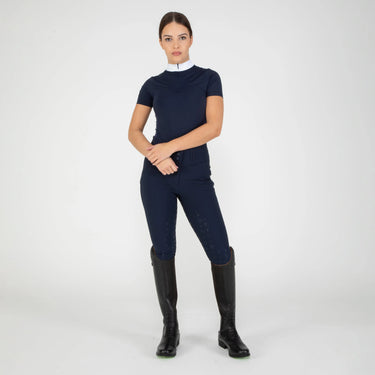 Shires Ladies Aubrion Optima MX Breeches Navy| Online For Equine