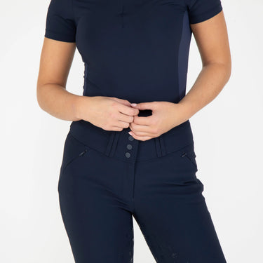 Shires Ladies Aubrion Optima MX Breeches Navy| Online For Equine