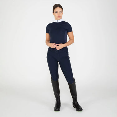 Shires Ladies Aubrion Optima MX Breeches Navy| Online For Equine