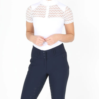 Shires Ladies Aubrion Optima MX Breeches Navy| Online For Equine