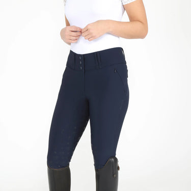 Shires Ladies Aubrion Optima MX Breeches Navy| Online For Equine