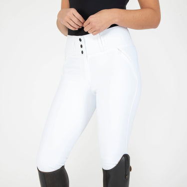 Shires Ladies Aubrion Optima MX Breeches White| Online For Equine