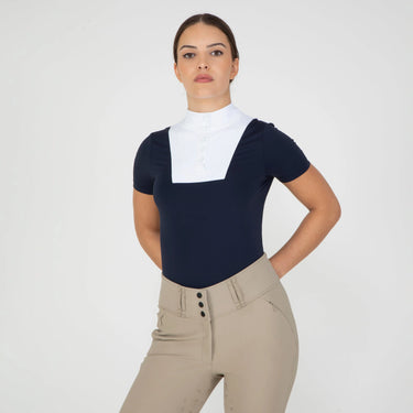 Shires Ladies Aubrion Optima MX Show Shirt Navy| Online For Equine