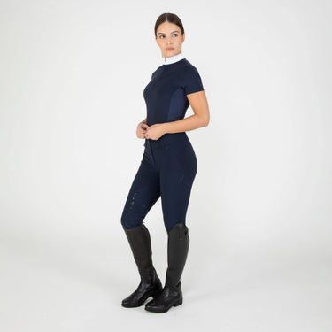 Shires Ladies Aubrion Optima Navy PX Show Shirt| Online For Equine