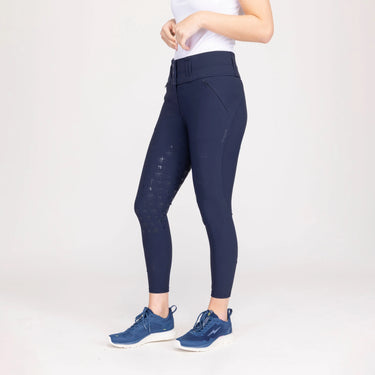 Shires Ladies Aubrion Optima PX Breeches Navy| Online For Equine