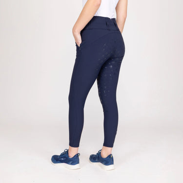 Shires Ladies Aubrion Optima PX Breeches Navy| Online For Equine