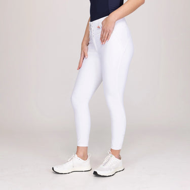Shires Ladies Aubrion Optima PX Breeches White| Online For Equine