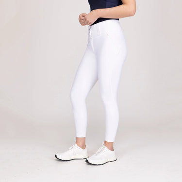 Shires Ladies Aubrion Optima PX Breeches White| Online For Equine