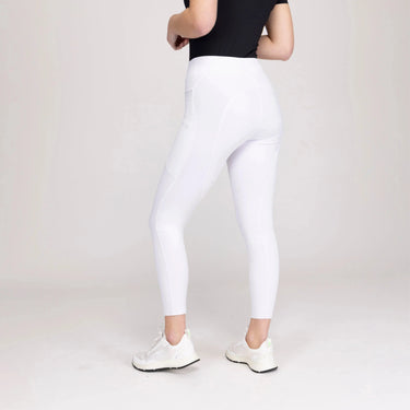 Shires Ladies Aubrion White Optima GX Riding Tights| Online For Equine