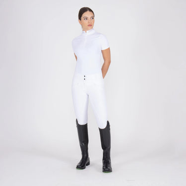 Shires Ladies Aubrion White Optima GX Show Shirt| Online For Equine