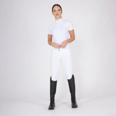 Shires Ladies Aubrion White Optima GX Show Shirt| Online For Equine