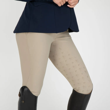 Shires Ladies Beige Aubrion Optima PX Riding Tights| Online For Equine
