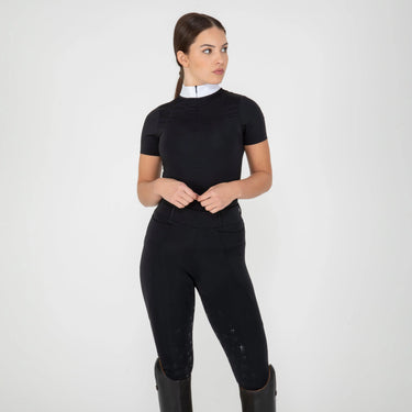 Shires Ladies Black Aubrion Optima PX Riding Tights| Online For Equine