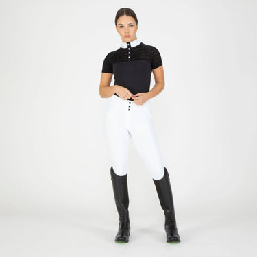 Shires Ladies Black Aubrion Optima VX Show Shirt| Online For Equine