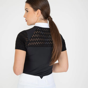 Shires Ladies Black Aubrion Optima VX Show Shirt| Online For Equine