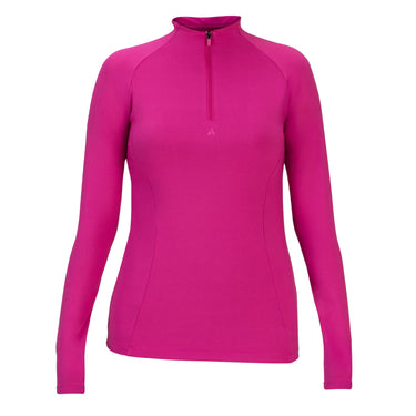 Shires Ladies Fuchsia Aubrion React Long Sleeve Base Layer| Online For Equine