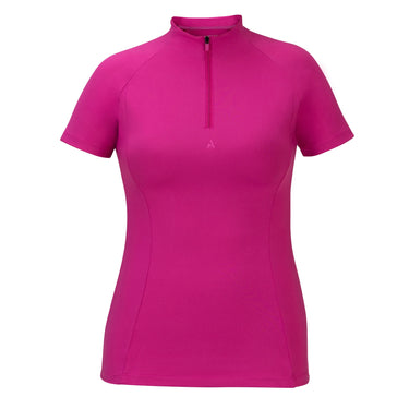 Shires Ladies Fuchsia Aubrion React Short Sleeve Base Layer| Online For Equine