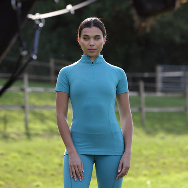 Shires Ladies Haze Aubrion React Short Sleeve Base Layer| Online For Equine