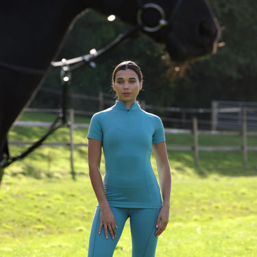 Shires Ladies Haze Aubrion React Short Sleeve Base Layer| Online For Equine
