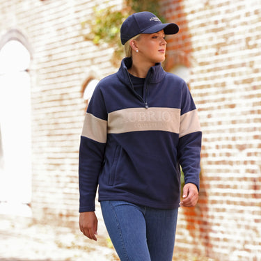 Shires Ladies Midnight Aubrion Equestrian Quarter Zip Fleece| Online For Equine