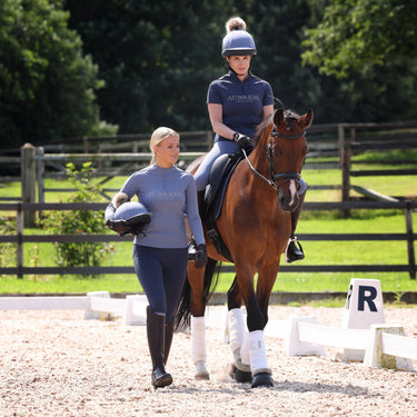 Shires Ladies Midnight Aubrion Equestrian Short Sleeve Base Layer| Online For Equine