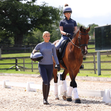 Shires Ladies Midnight Aubrion Equestrian Short Sleeve Base Layer| Online For Equine