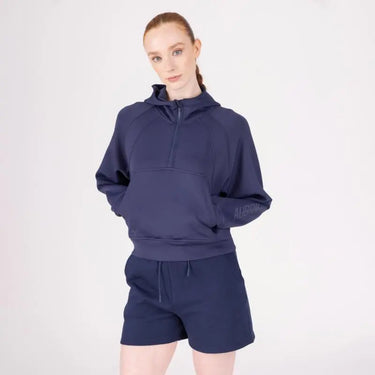 Shires Ladies Midnight Aubrion React Quarter Zip Hoodie