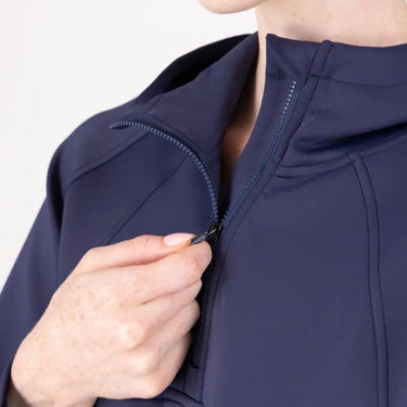 Shires Ladies Midnight Aubrion React Quarter Zip Hoodie| Online For Equine